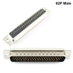 5pcs HD D-SUB 15 26 44 50 62 Pin Male Female Solder Type Connector Mount Serial Port Adapter 3 Rows DB15 DB26 DB44 DB50 DB62