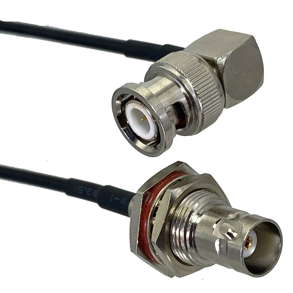 RG174 BNC to BNC SMA Male plug & Female jack Straight & Right Angle RF Jumper pigtail Cable 4inch~10FT