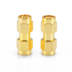 5/20Pcs Golden SMA Male Female Plug RF Coaxial Socket Straight Adapter SMA Connector with Screw Thread