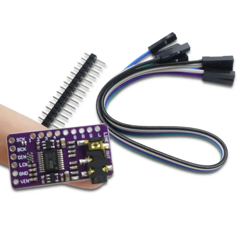 GY-PCM5102 I2S Player Module Interface DAC Decoder For Raspberry Pi PHAT Format Board Digital PCM5102 Audio Board ESP32 DIY