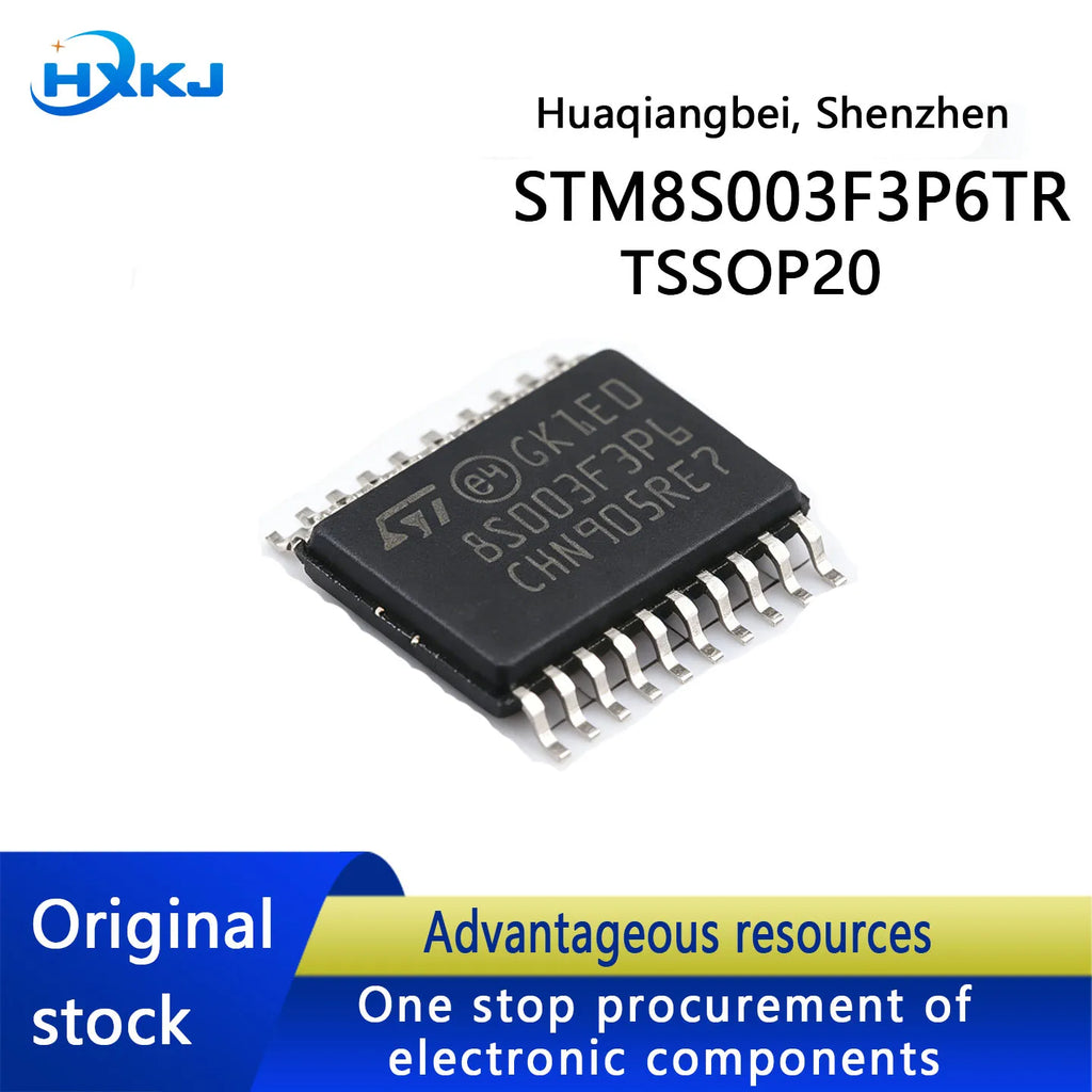 50PCS/LOT STM8S003F3P6TR TSSOP20 Microcontrollers - MCU Original Stock Quick Delivery