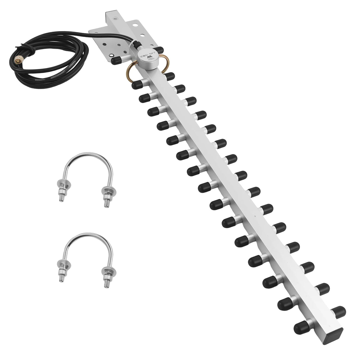 2.4Ghz Wifi Antenna 25Dbi Rp Sma Outdoor Wireless Yagi Antenna Directional Booster Amplifier Modem Cable