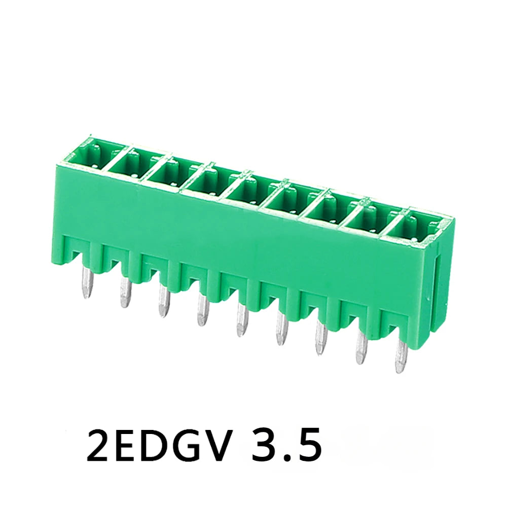 10pc 15EDG 3.5mm/0.138in 3.81mm/0.15in KF2EDGK 39500-0004 0020 Equival PCB Screw Terminal Block Connector Plug Pin Header Socket
