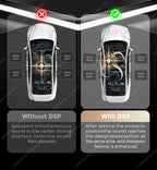 MEKEDE&NAVIFLY 4*50W Car DSP Amplifier Intelligent Car Audio System Universal Car Radio Digital Audio Processor Stereo Amplifier