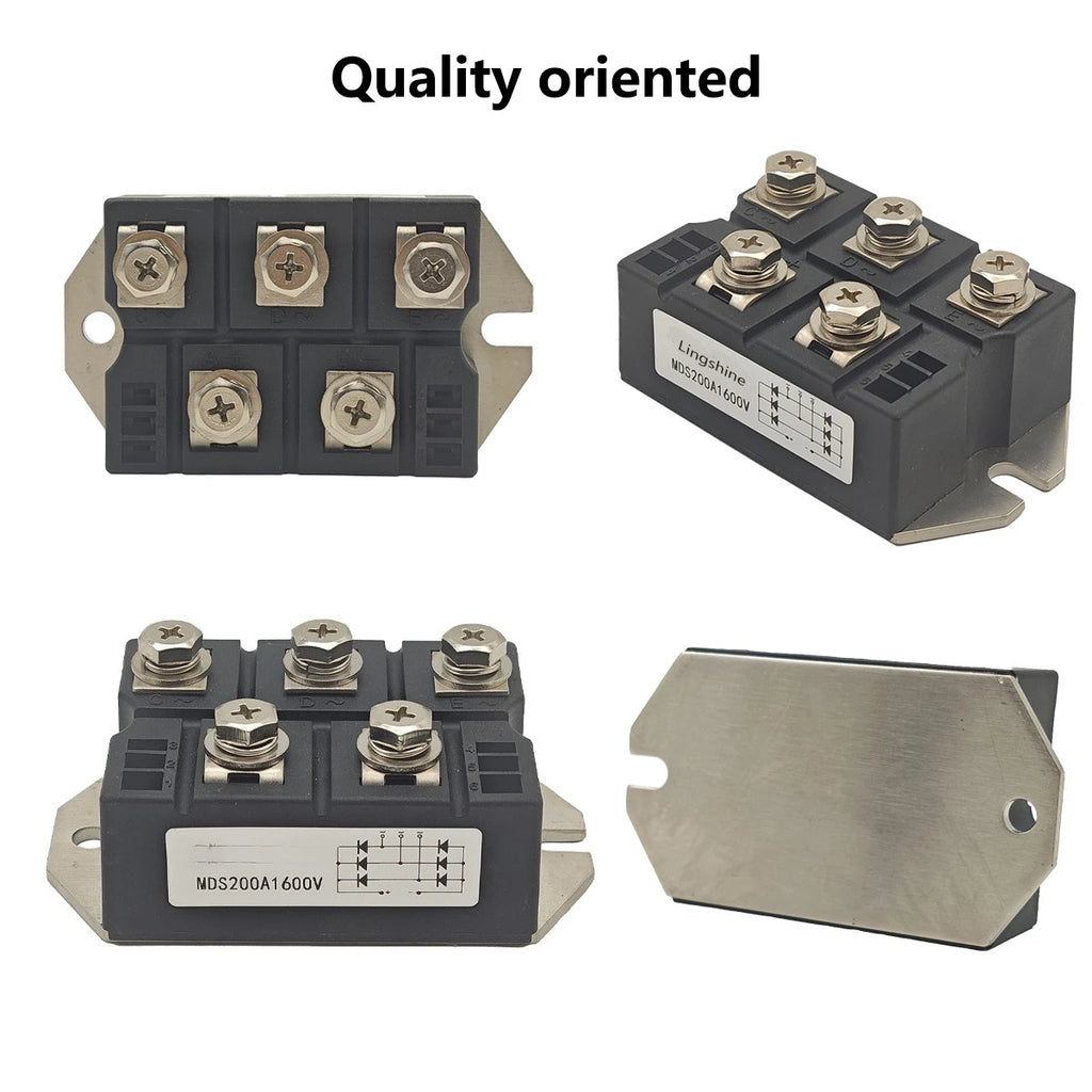 Three Phase MDS 100A 150A 160A 200A 250A Three Phase Rectifier Bridge Module 1600V Induction Cooker