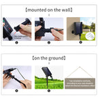 Leather LED Solar String Fairy Lights 100M Christmas Lights Waterproof Outdoor Garland High-Power Solar Lamp For Garden Decor
