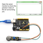 Keyestudio MQ Series Sensor Gas Sensor MQ-2 MQ-3  MQ-5 MQ-135  MQ-6 MQ-8  MQ-7 Module  for Arduino Sensor DIY Electronic Projec