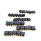 5/10/15 Pairs of XT30-U Male and Female Bullet Connectors; with Heat Shrink Tubing; Power Battery Plug for RC Lithium Batteries
