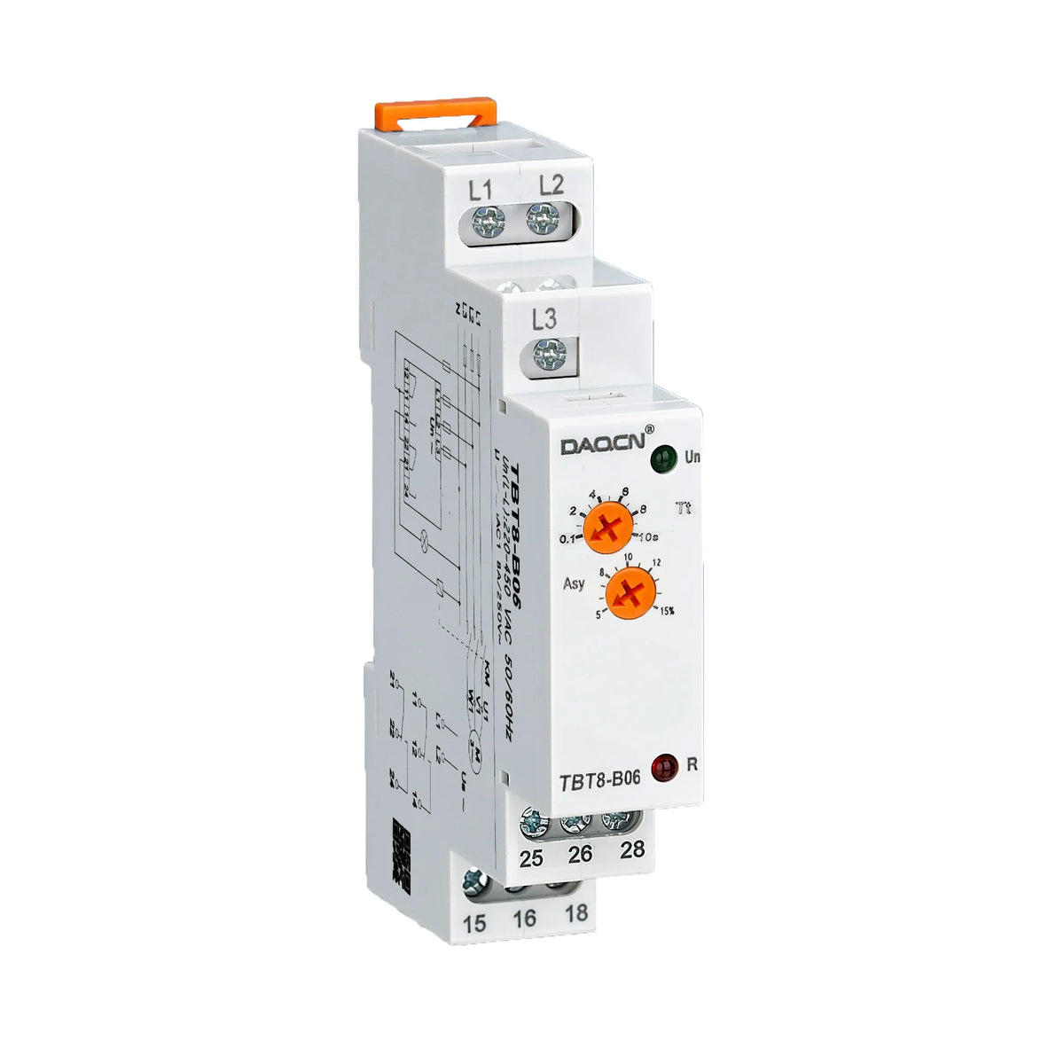 New TBT8 three phase motor protector 3 Phase failure Phase Sequence Voltage Monitoring Relay Voltage Sensing Protection Relay