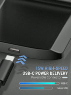 30W  Wireless Charger Stand For IPhone17 16 15 14 13 12 Pro Max 11 XS XR X 8 Samsung S23 S22 Type C Fast Charging Dock Station