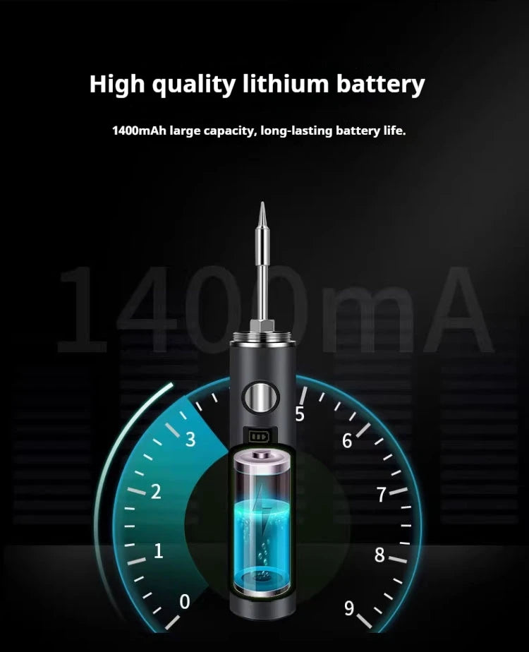 Canoyu radio soldering iron usb charging intelligent digital display portable household repair soldering iron welding pen