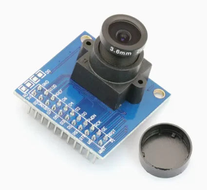 OV7670 camera module Supports VGA CIF auto exposure control display active size 640X480
