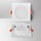 Square Embedded Downlight Dimmable Ceiling Tuya Bluetooth/Zigbee Matter Smart Lamp Lighting AC85V-260V Indoor Lighting