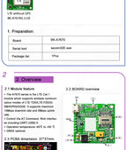 SIMCOM A7670SA Series LTE Cat 1 Module TTL