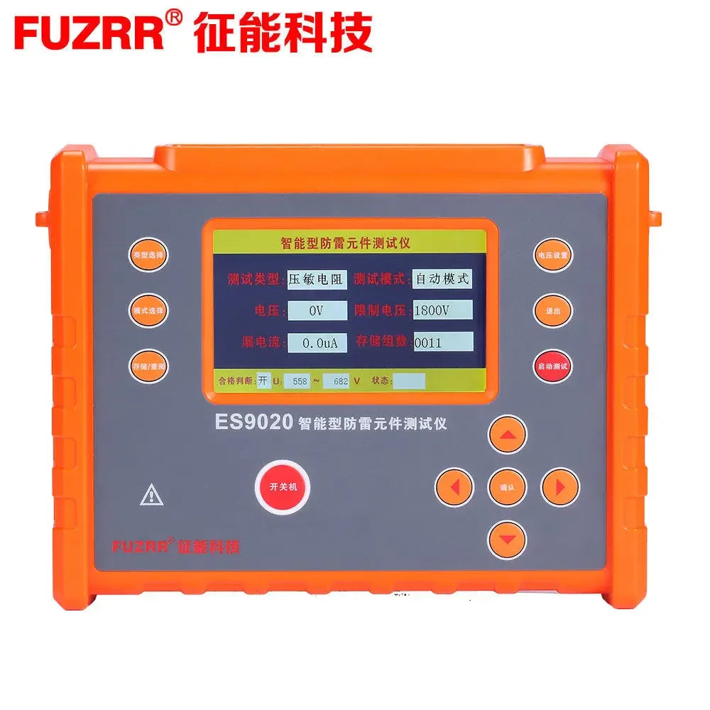 FUZZR Intelligent Lightning Protection Component Tester ES9020 Varistor Insulation Resistance Detector SPD Surge Protector