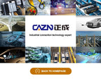CAZN M8 Welding Panel Connector Male Female Back Mount Socket SMD 3 4 5 6 8 Core Angle Pin Male and Female Socket