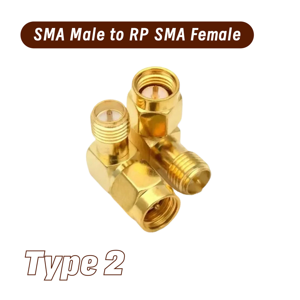 RP SMA To RP SMA Male Female  Adapter Coax Coupling Nut Barrel Converter