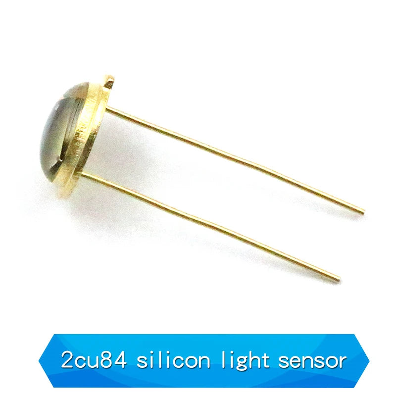1PCS 2DU6 6x6 Silicon Photo Sensor Solar Cell 2DU3 3x3 Silicon Photo Cell 2CU84