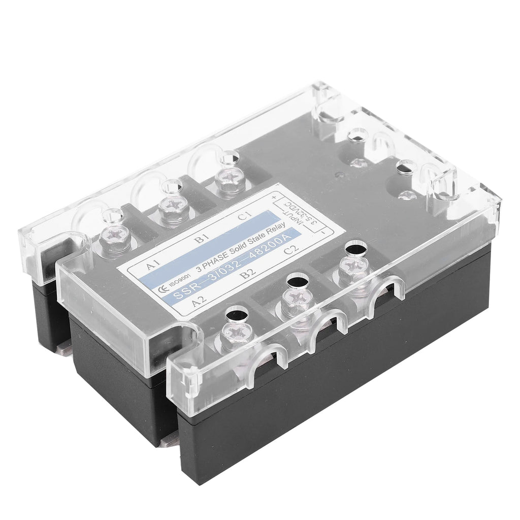3‑Phase SSR DC Control AC 480V 200A Solid State Relay Industrial Equipment SSR‑3 D48200 200A