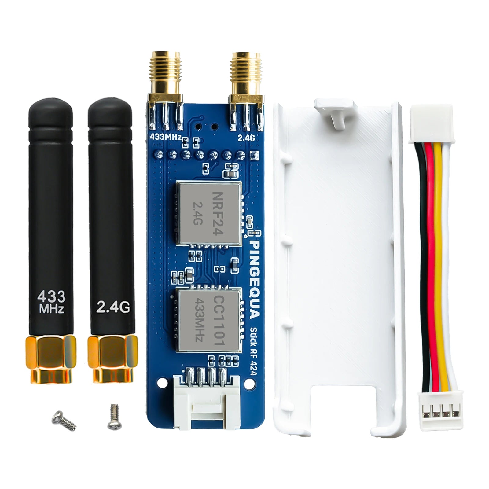 M5Stack StickC Plus2 RF 2-in-1 Module, Supports Both CC1101 and NRF24 Functionalities. Compatible with 2.4GHz and 433MHz Frequen