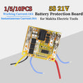 1/5/10Pcs 5S 21V 50A Li-Battery Protection Board 3 Alloy Charge and Discharge BMS Module for Makita Electric Tools ﻿