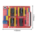 CNC Shield V3.0 Expansion Board A4988 Driver Board V3 Engraver Shield 3D Printer CNC for arduno CNC Shield V3