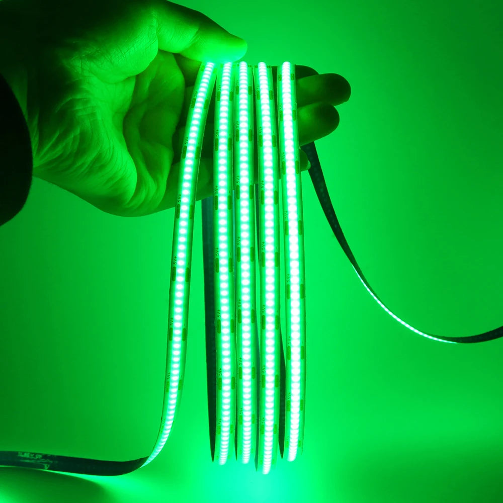 5V USB 3MM 5MM PCB COB LED Strip Light White/Red/Green/Pink/Ice Blue/Yellow TV Backlights DC5V 320Led Flex Night Lamp Home Decor
