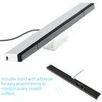 Plug & Play Wired Sensor Bar For Nintendo Wii & Wii U Controller Wired IR Infrared Ray Inductor Sensor Bar For Nintendo Game