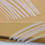 1m PTFE Heat Shrink Tube 1.7:1 Shrinkage Ratio Diameter 0.5mm ~ 15mm 260Deg.C High Temperature Pipe 600V RoHS Translucent