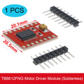 1-3PCS TB6612 DRV8833 Dual Motor Driver 1A TB6612FNG DC Motor Drive Module for Arduino Microcontroller Better than L298N