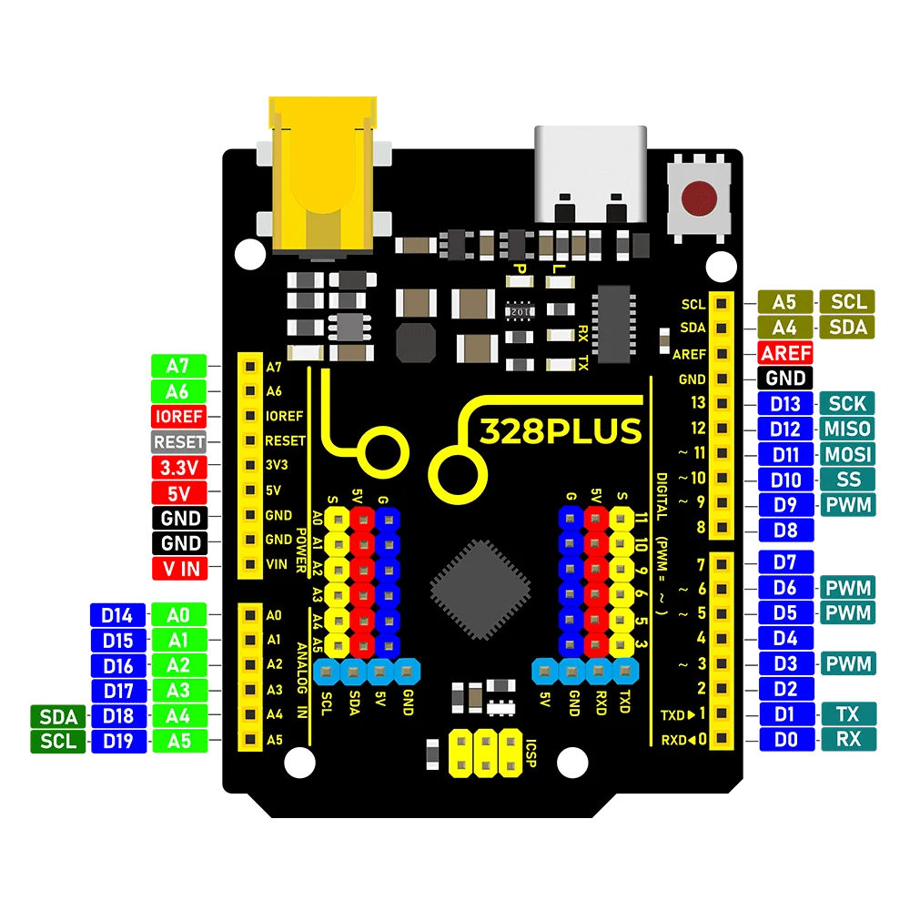 KEYES Complete Starter Kit Programming Learning Kit+40Projects For Arduino UNO R3 Starter Kit+Online Tutorial DIY Electronic Kit