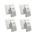 4Pcs Mini Curtain PIR Motion Detector Security System Sensor Wall Mounted PA461 Wired Infrared Alarm For Burglar Anti Theft