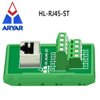 RJ45 Vertical Breakout Board RJ 45 Splitter RJ45 Adapter Din Rail Mounting