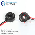 Current Transformer CT QNCT16L 10A 10mA 20A 20mA 30A 30mA 50A 50mA 2000:1 10A 5mA 20A 10mA 100A Micro Current Transducer Sensor