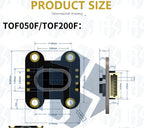 ‌VL6180/VL53L0X/VL53L1X Time-of-Flight (ToF) Laser Distance Sensor – High-Precision Ranging Module (50cm/2m/4m) with MCU