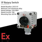 LA53 Waterproof Explosion-proof Ex Control Button Box Indicator Light Emergency Stop BZA8050 Anti-corrosion Master Switch Box