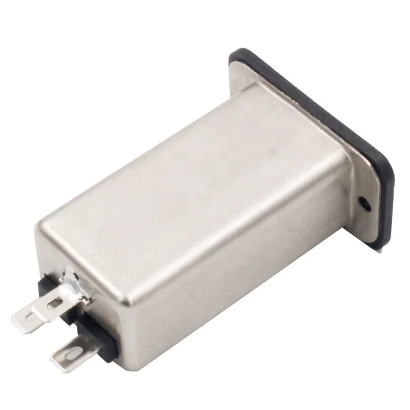 Buddy IEC 320 C20 Male Socket Panel Mount Power Line EMI Filter 20A Rated Industrial Plug with Socket
