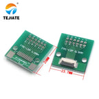 FPC FFC Flat Cable Transfer Plate Directly Insert DIY 0.5MM Space Connector 6P 8P 10P 20P 30P 40P 60P 0.5 Change 2.54 Type