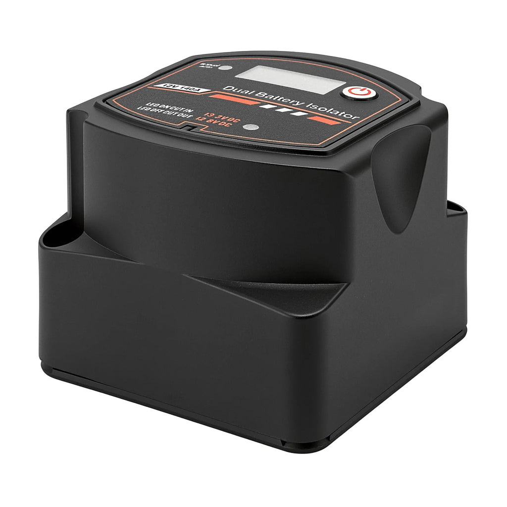 Smart Dual Battery Smart Isolator 12V 140A Digital Voltage Sensitive Relay VSR Split Charge For Camper Car RV