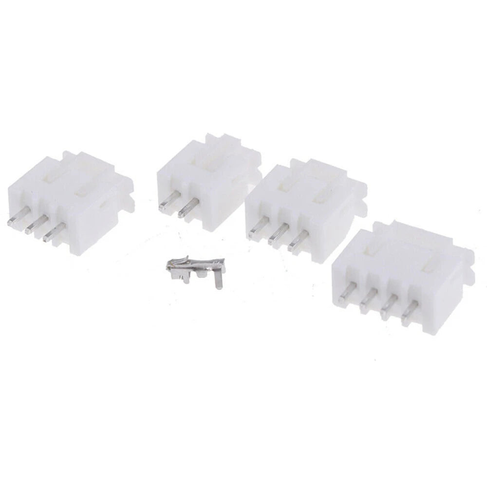 230pcs XH2.54 2p 3p 4p 5 Pin 2.54mm Pitch Terminal Kit Housing Pin Header JST Connector Wire Connectors Adaptor