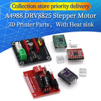 3D Printer Parts A4988 DRV8825 Stepper Motor Driver With Heat sink For SKR V1.3 1.4 GTR V1.0 RAMPS 1.4 1.6 MKS GEN V1.4 board