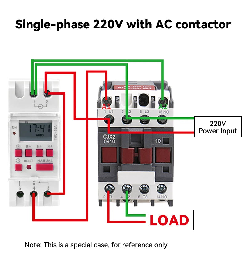 GEYA THC-15 Digital Timer Switch Weekly Programmable Timers 16A 20A 30A ACDC12V 24V 110V 220V 240V Timers