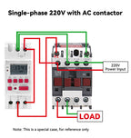 GEYA THC-15 Digital Timer Switch Weekly Programmable Timers 16A 20A 30A ACDC12V 24V 110V 220V 240V Timers