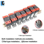 LCTC Solid State Relay 10A25A40A60A80A100A120A DIN Installation DC to AC AC to AC DC to DC Single-phase SSR With Radiator