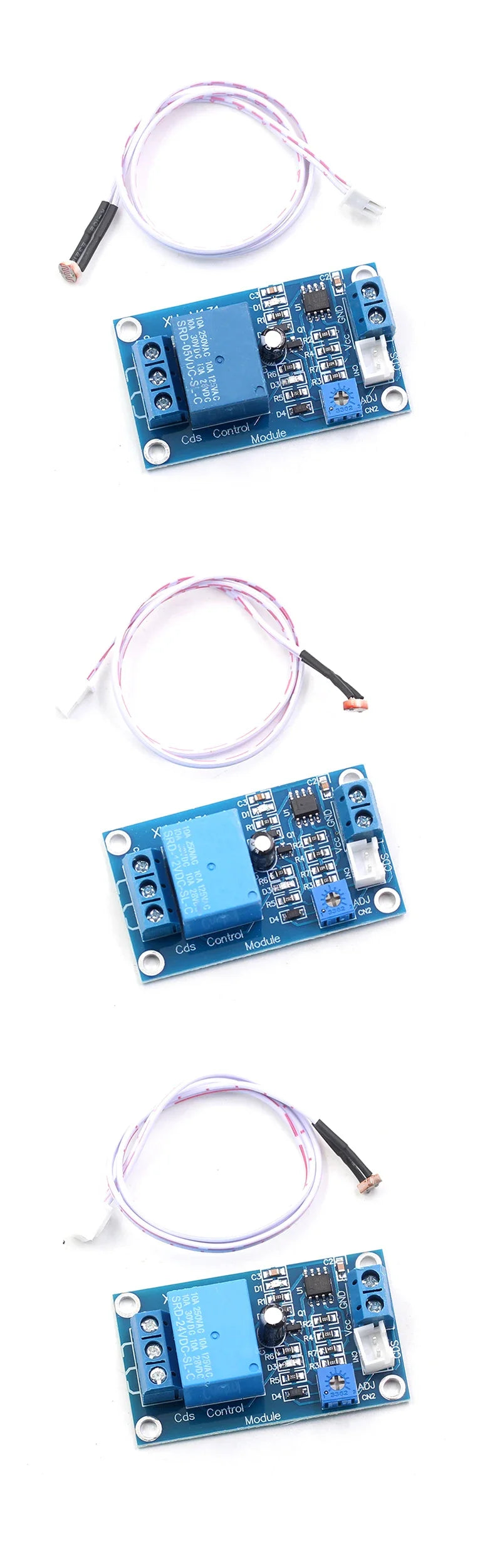 XH-M131 Photoresistor Module Automatic Brightness Control Light Switch Sensor 5V 12V 24V