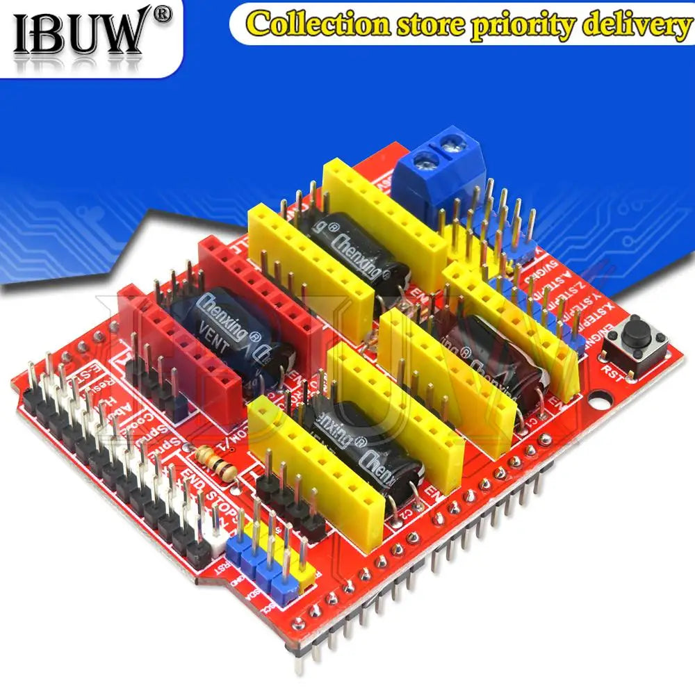 CNC Shield V3 V4 Engraving Machine Compatible With Nano 3.0 / A4988 Driver Expansion Board Module for the 3D Printer Diy Kit