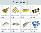 DIN Rail Terminal Block High Bridge Type Ground Bar 5/7/10/12 Holes Electrical Connector Distribution Box Neutral Terminal