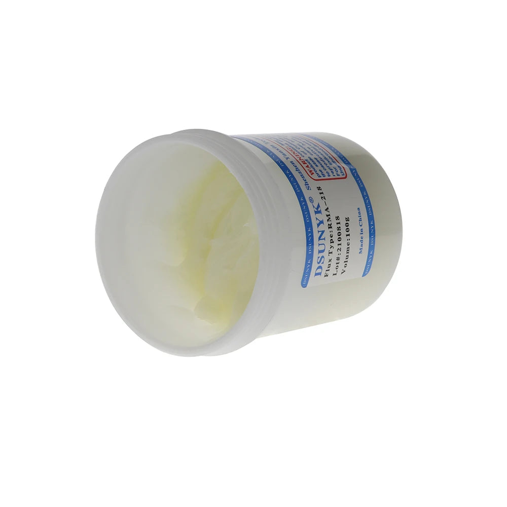 RMA-218 100g Solder Flux No Cleaning Flux for Welding Smd Fluxe and Rework Station Kingbo Solder Paste & DSUNYK RMA-218