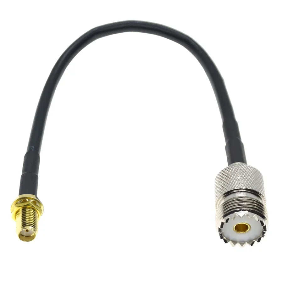 RG58 UHF PL259 SO239 TO SMA Male Female Plug Jack Crimp Coaxial Connector RF pigtail Jumper antenna extension wire Coax cable