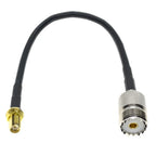 RG58 UHF PL259 SO239 TO SMA Male Female Plug Jack Crimp Coaxial Connector RF pigtail Jumper antenna extension wire Coax cable